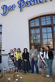 Anstich auf dem Viktualienmarkt am 28.03.2022 (©Foto: Martin Schmitz)